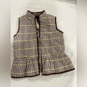 Kanie and jack puffer jacket vest